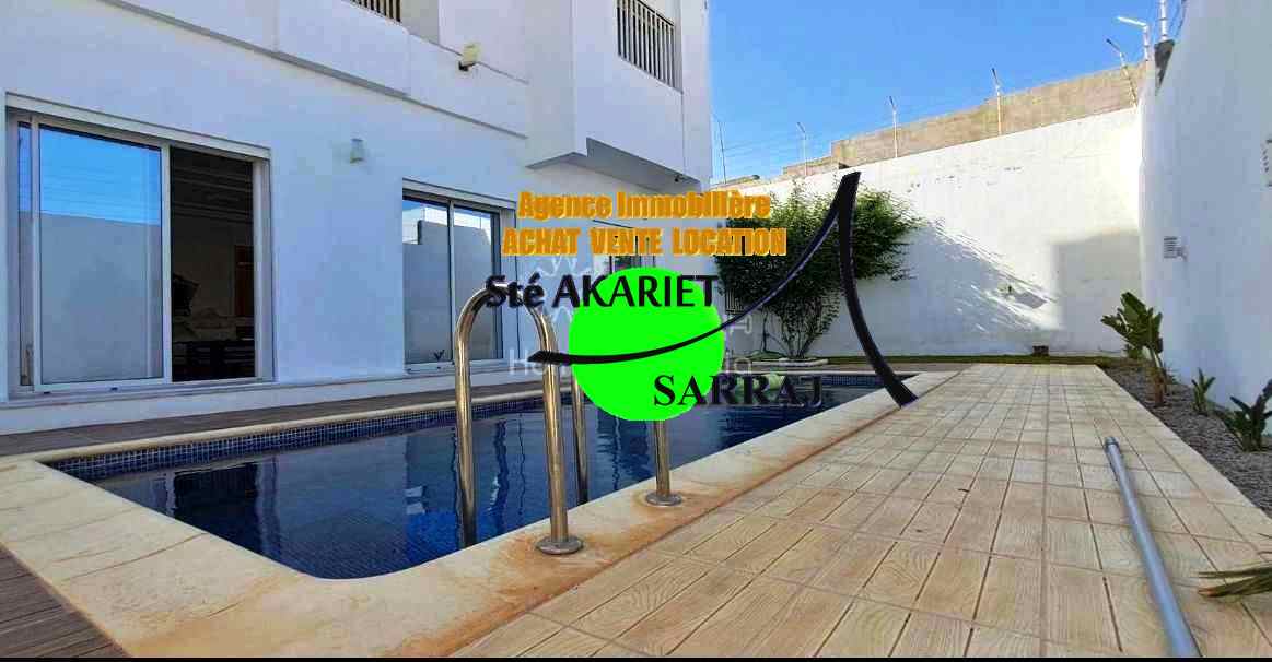 Sousse Riadh Sousse Riadh Vente Maisons Lux villa style amricain et piscine  cit riadh