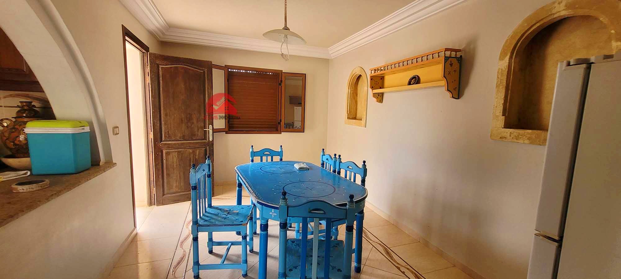Djerba - Houmet Essouk Ghizen Vente Maisons Houch djerbien avec piscine  titre bleu  ref h670