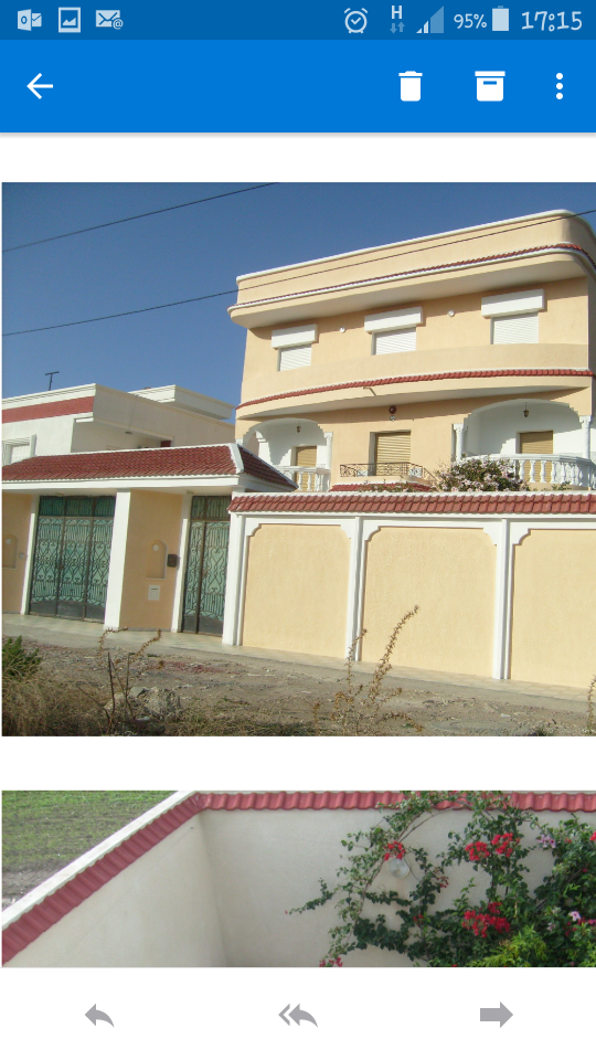 Bizerte Nord Cite El Korniche 1 Vente Duplex Villa neuf