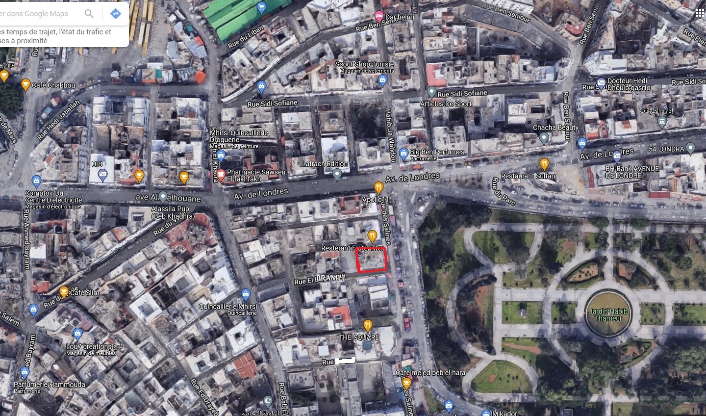 Vente Appart. 4 pièces - Tunisie