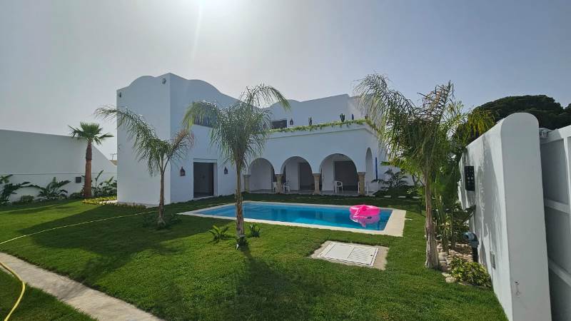 Hammamet Bir Bouregba Vente Maisons Villa palmeraie012 v2794