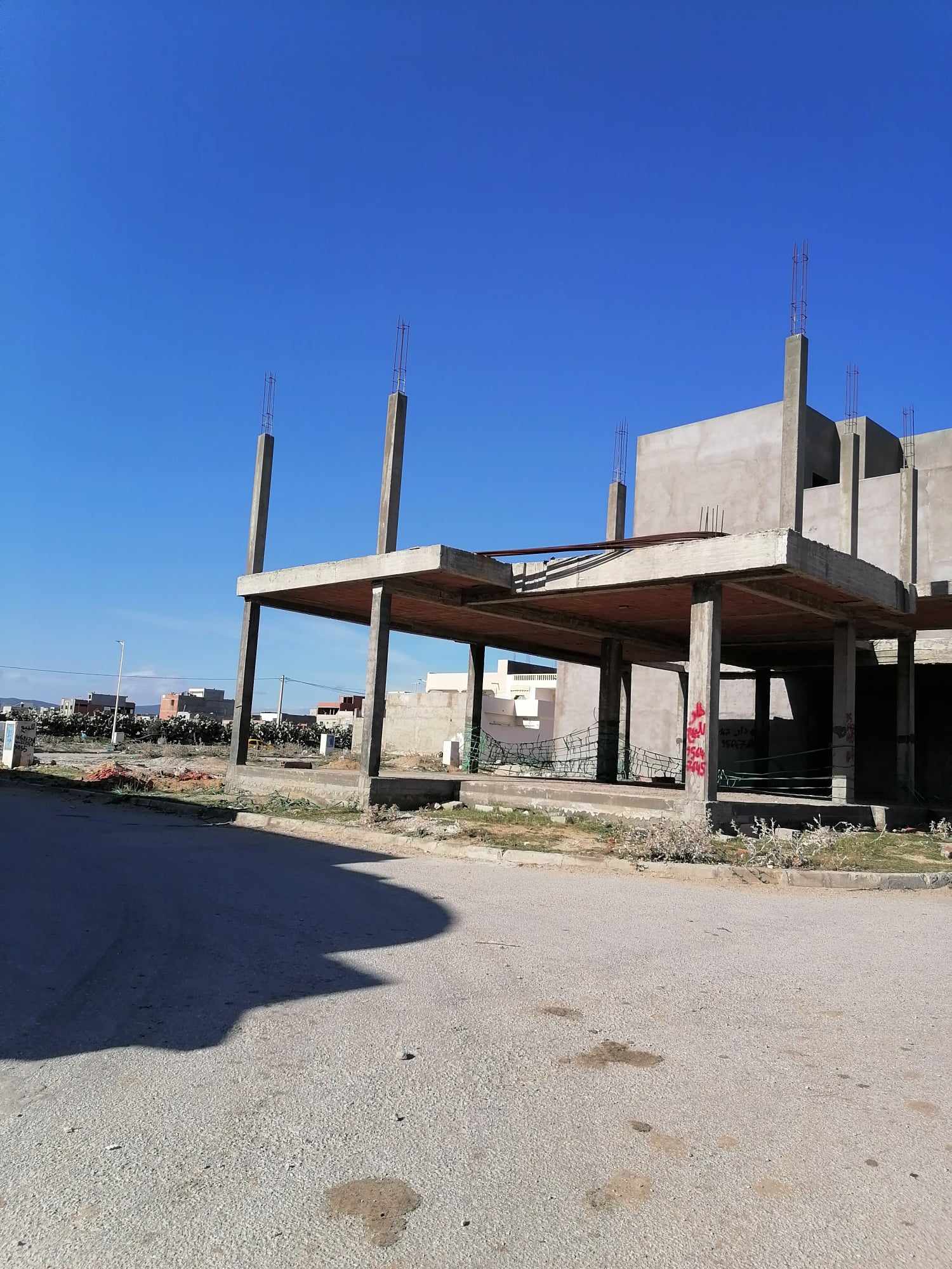 Nabeul Nabeul Vente Maisons Maison en cours de construction