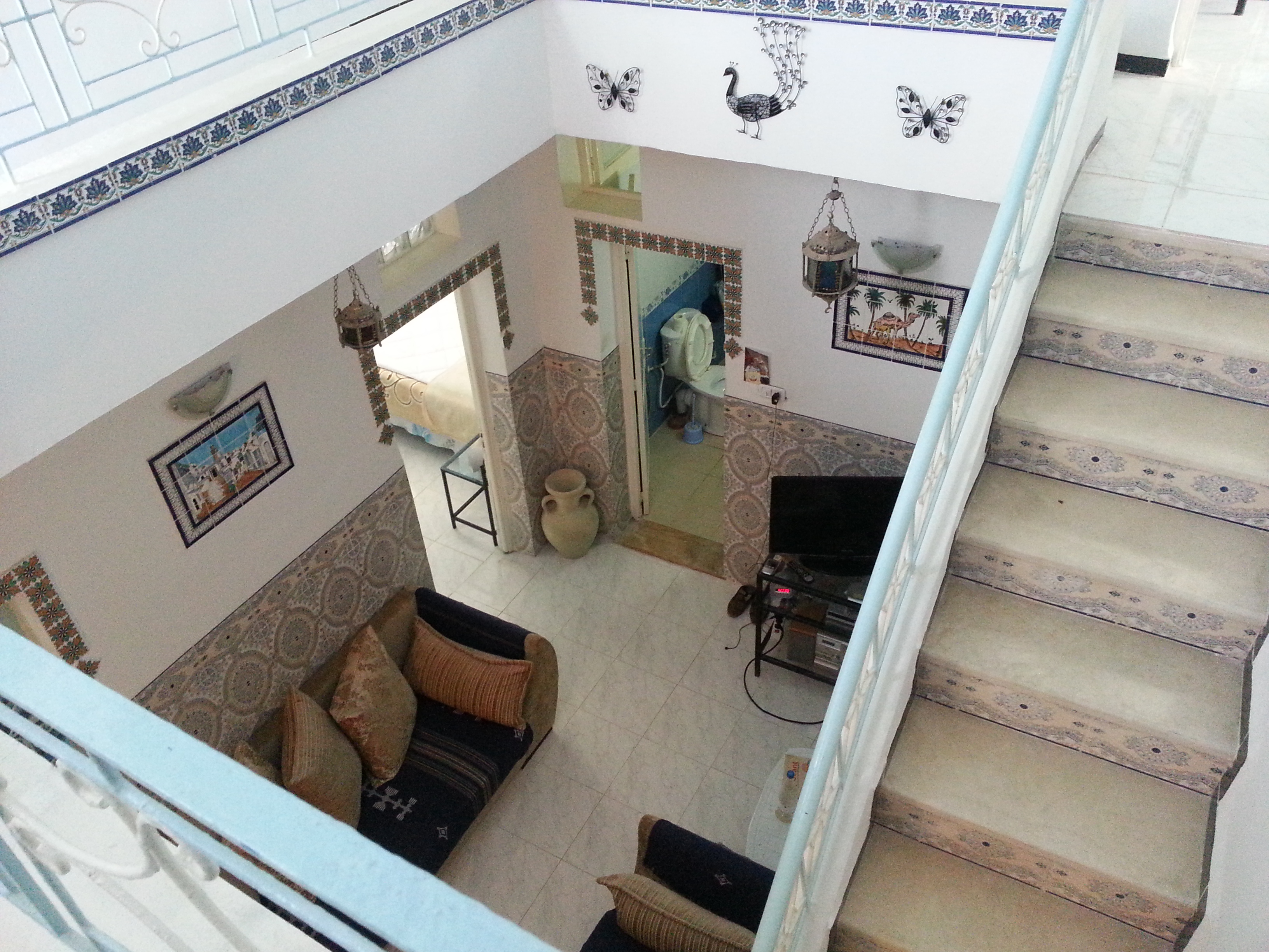 Bizerte Nord Cite Ain Meriem Vente Duplex Belle maison style andalous ain mriam