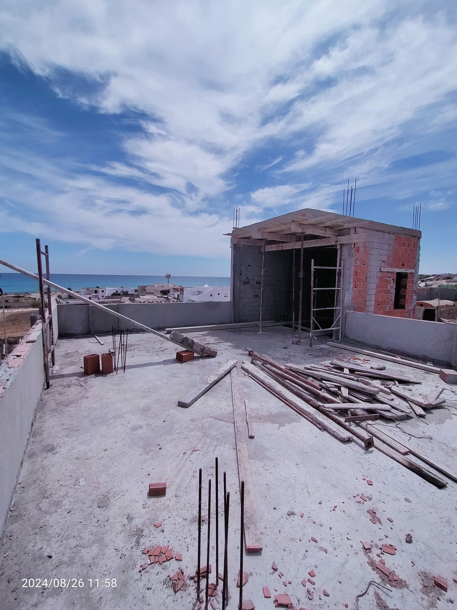 El Haouaria Cite Touristique Vente Appart. 2 pices Maison vue sur mer a el haouaria