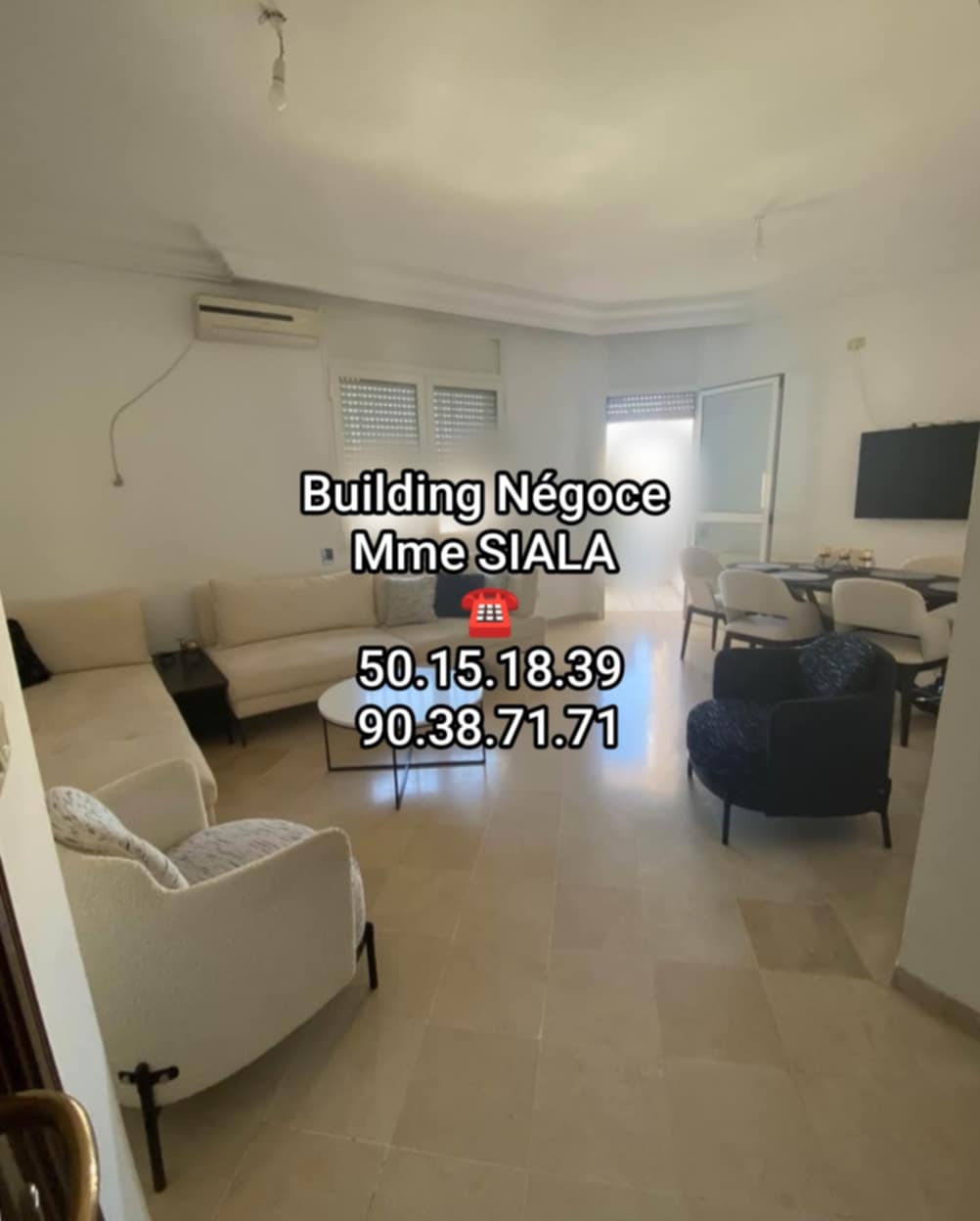 Vente Appart. 5 pièces+ - Tunisie