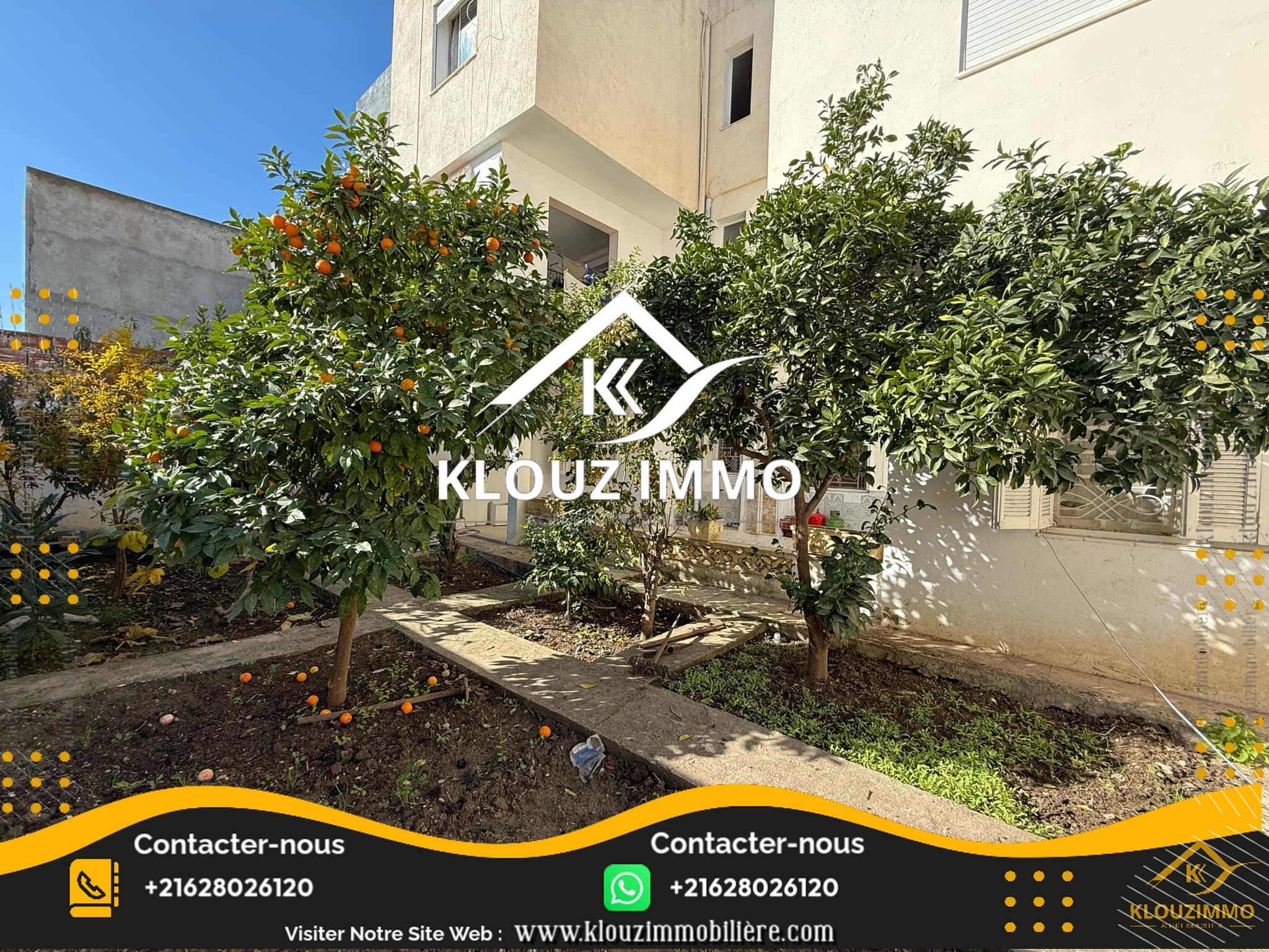 Vente Appart. 5 pices+ - Tunisie
