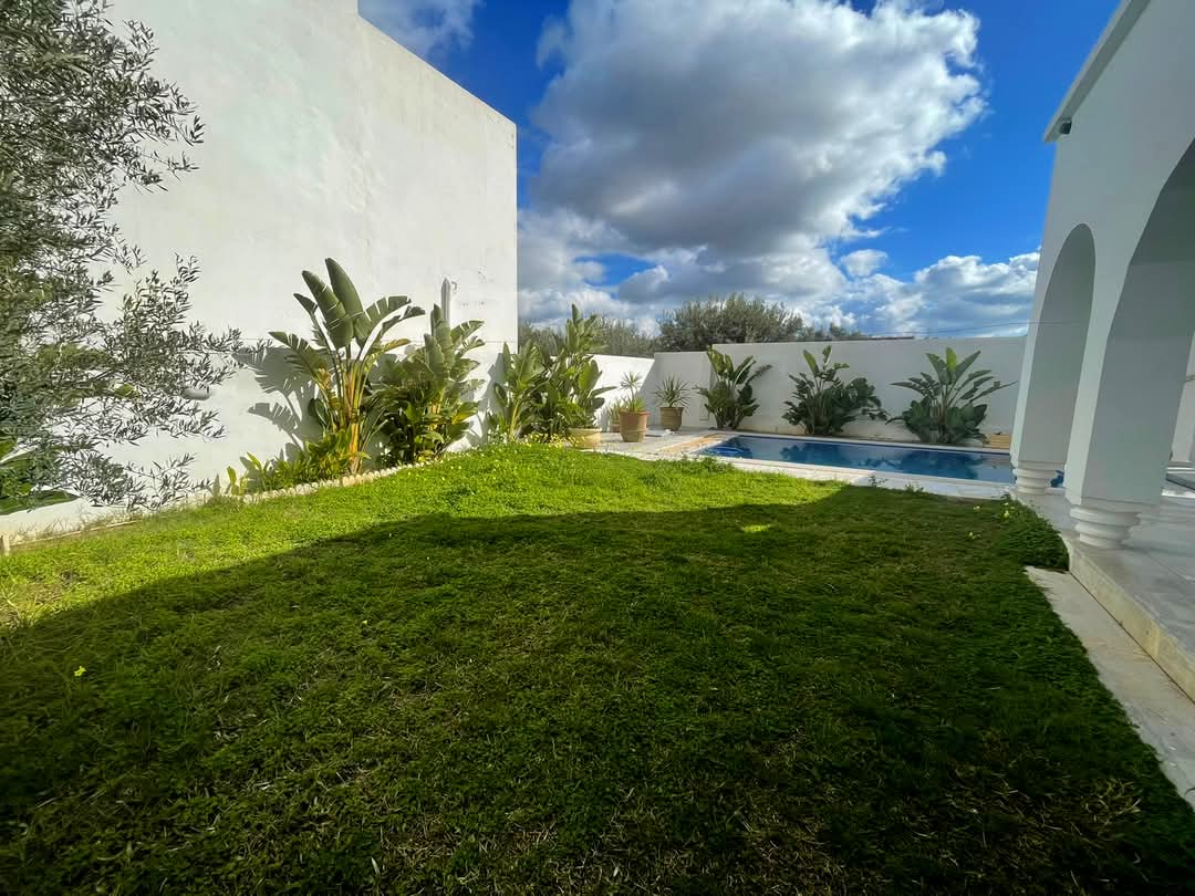 Hammamet Hammamet Vente Maisons Av villa meubl 750m avec piscine  hammamet