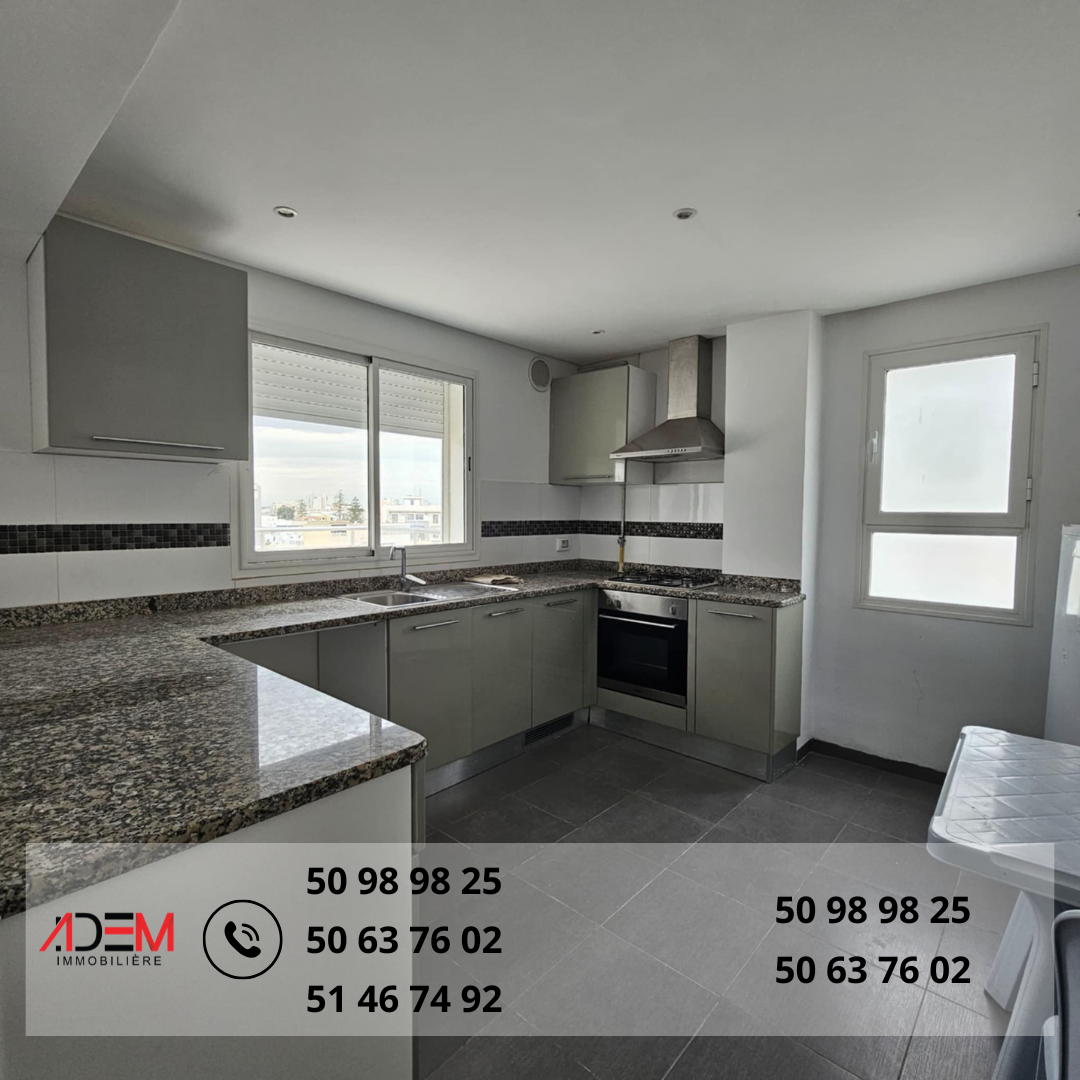 Sousse Ville Sousse Corniche Vente Appart. 3 pièces Appartement s2 haut standing