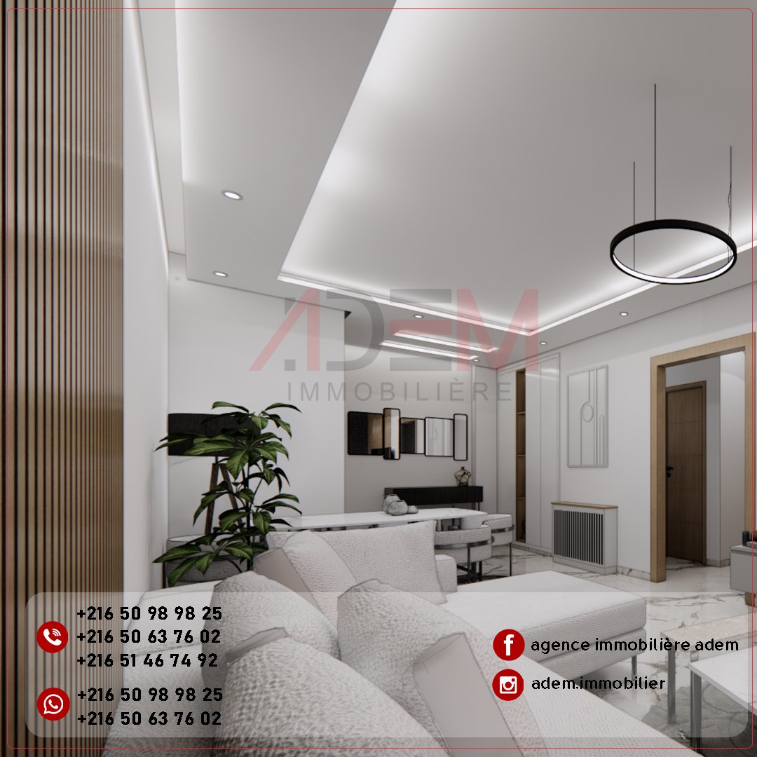 Sousse Jaouhara Sahloul Vente Appart. 3 pices Appartement directe promoteur