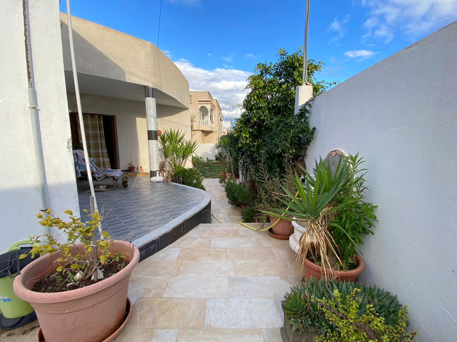 Akouda Chatt Meriem Vente Maisons Villa a chot mariem avec jardin