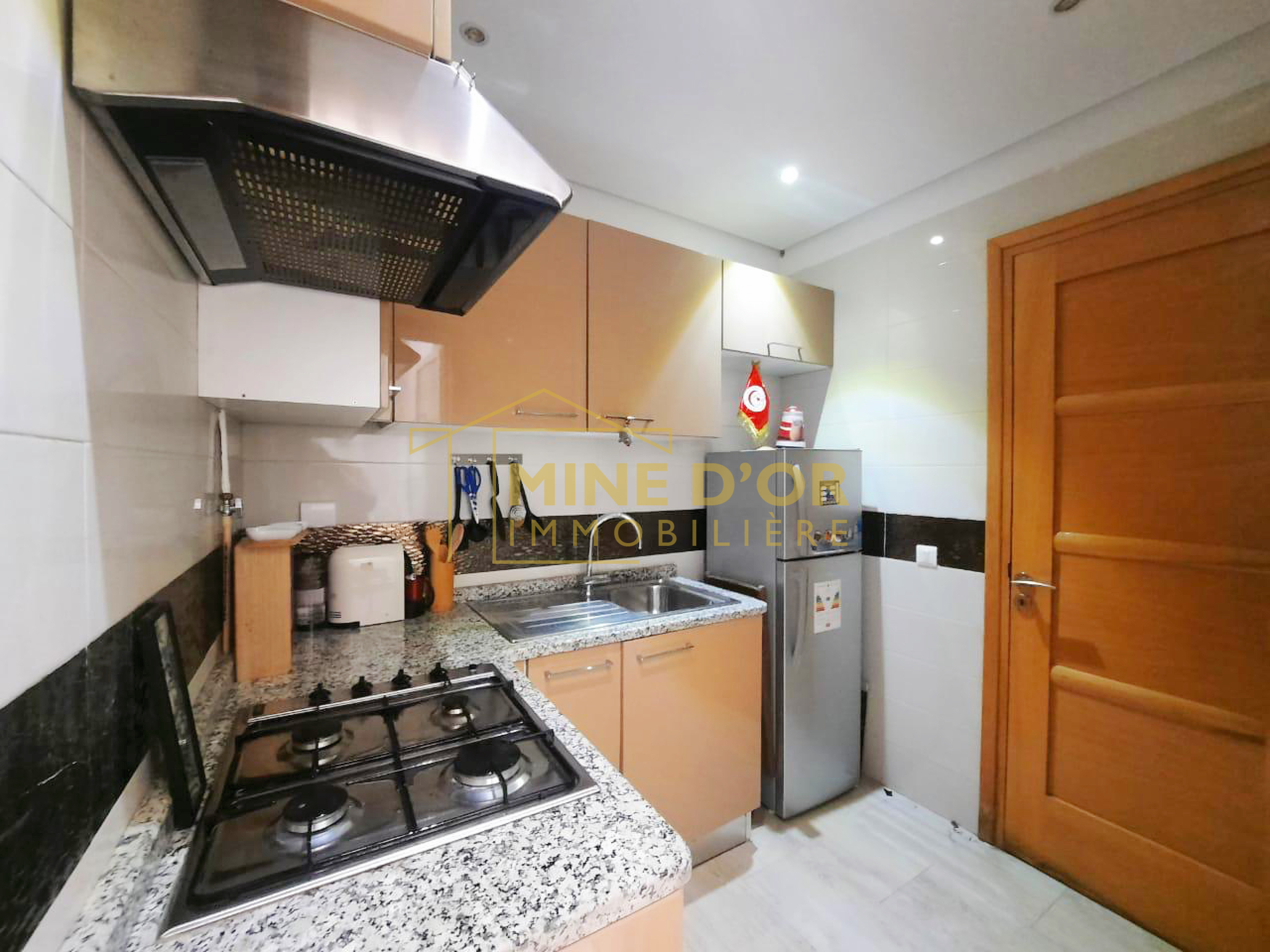 La Goulette La Goulette Vente Appart. 2 pices Av studio en s1 au coeur de la goulette