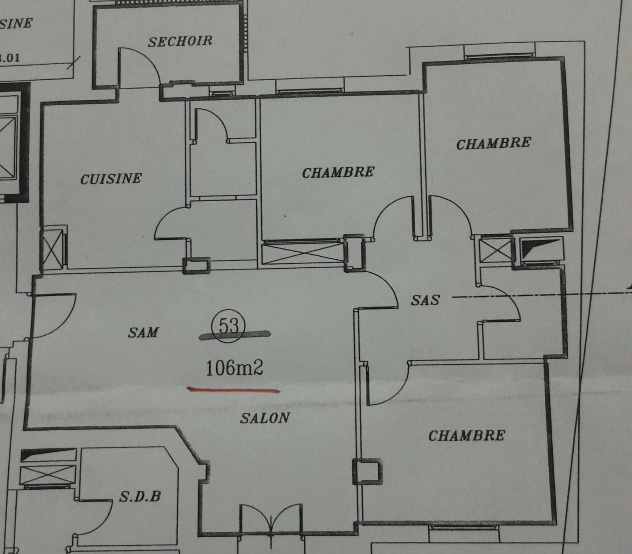 Ariana Ville Cite Ennasr 2 Vente Appart. 4 pices Appartement  cit ennasr 2 ariana tunisie