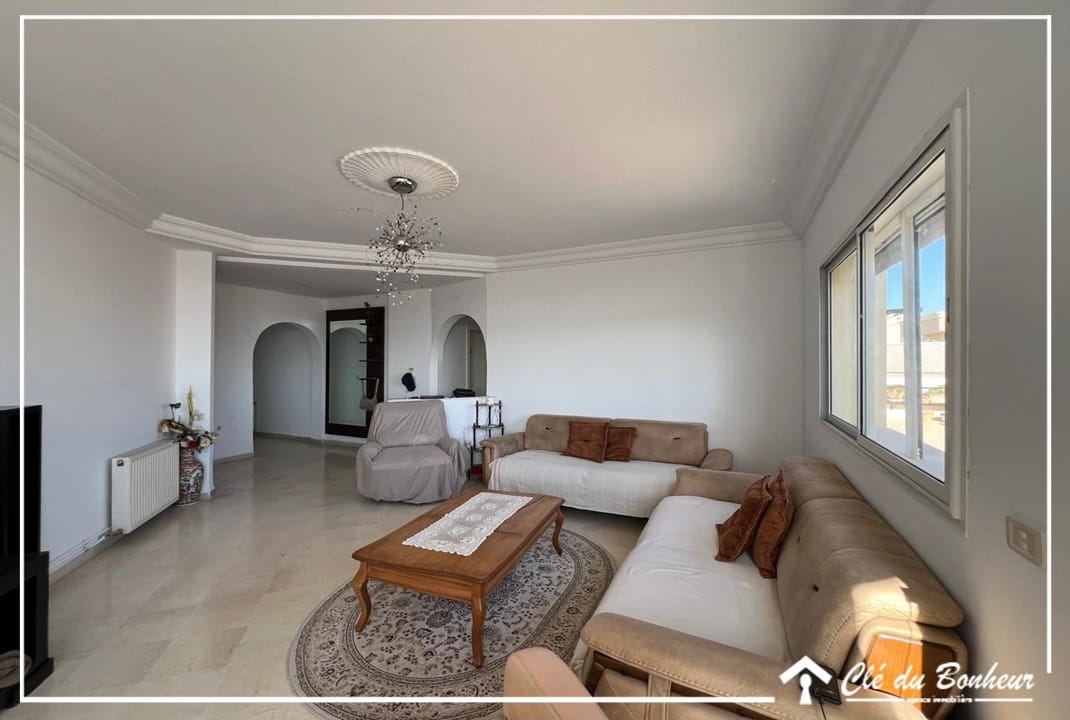 La Marsa El Aouina Vente Appart. 3 pices Appartement spacieux avec terrasse