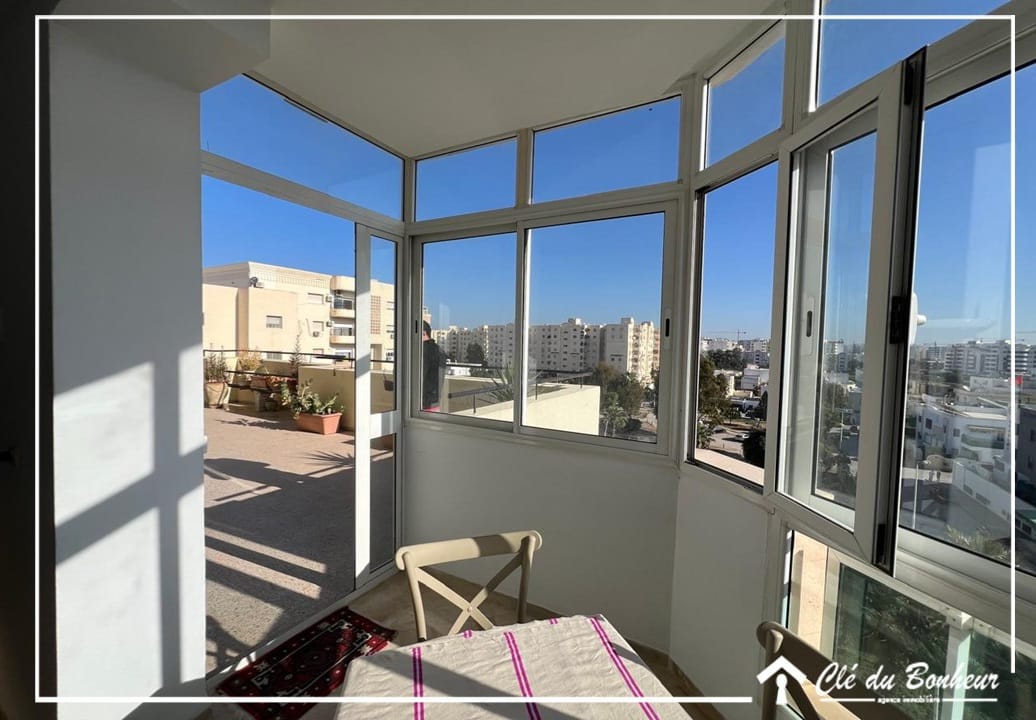 La Marsa El Aouina Vente Appart. 3 pices Appartement spacieux avec terrasse