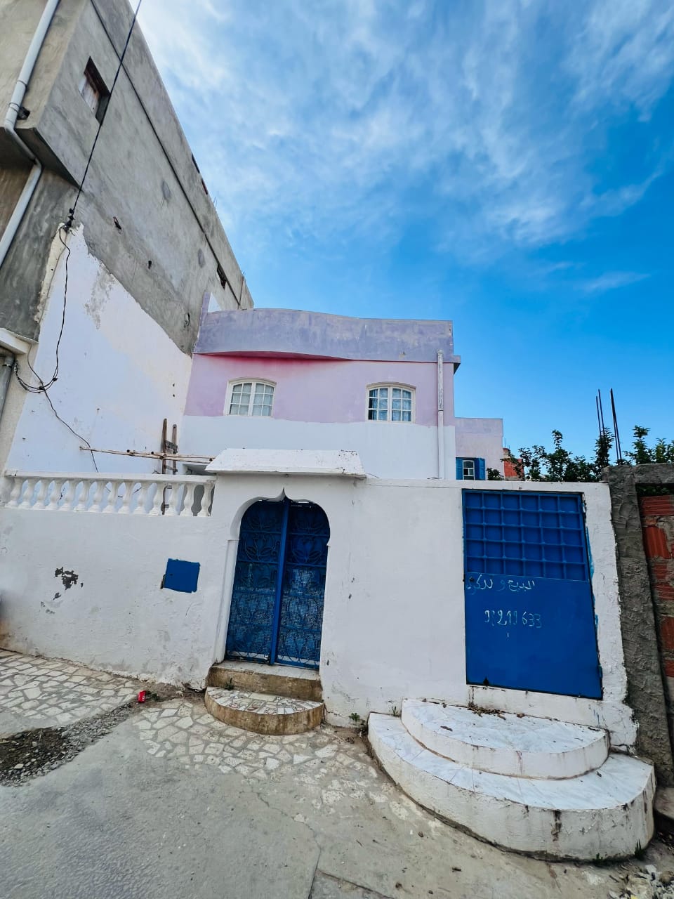 Ras Jebel Rafraf Vente Maisons Maison de 2 tages  avec titre bleu
