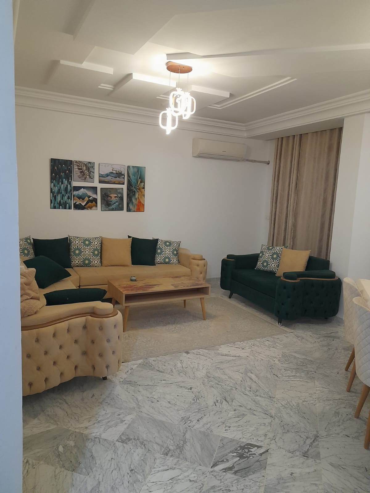 La Marsa El Aouina Vente Appart. 3 pices Appartement s3  l aouina tunis