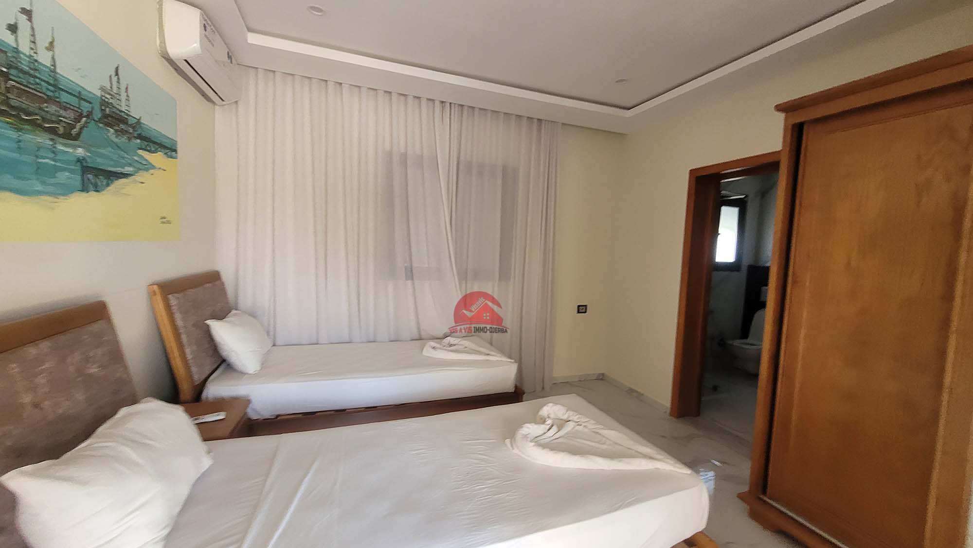 Djerba - Midoun Zone Hoteliere Vente Maisons Villa en zone touristique djerba  ref v701