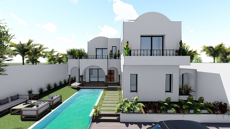 Hammamet Hammamet Vente Maisons Villa lys ref  v2912