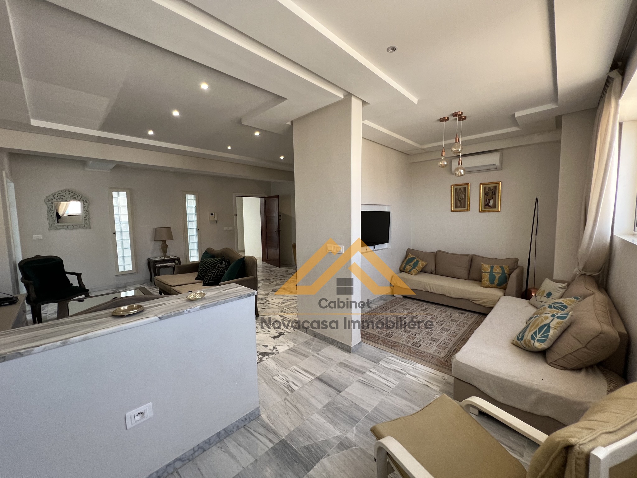 Sousse Jaouhara Sousse Khezama Vente Appart. 4 pices Spacieux appartement s3  khzema