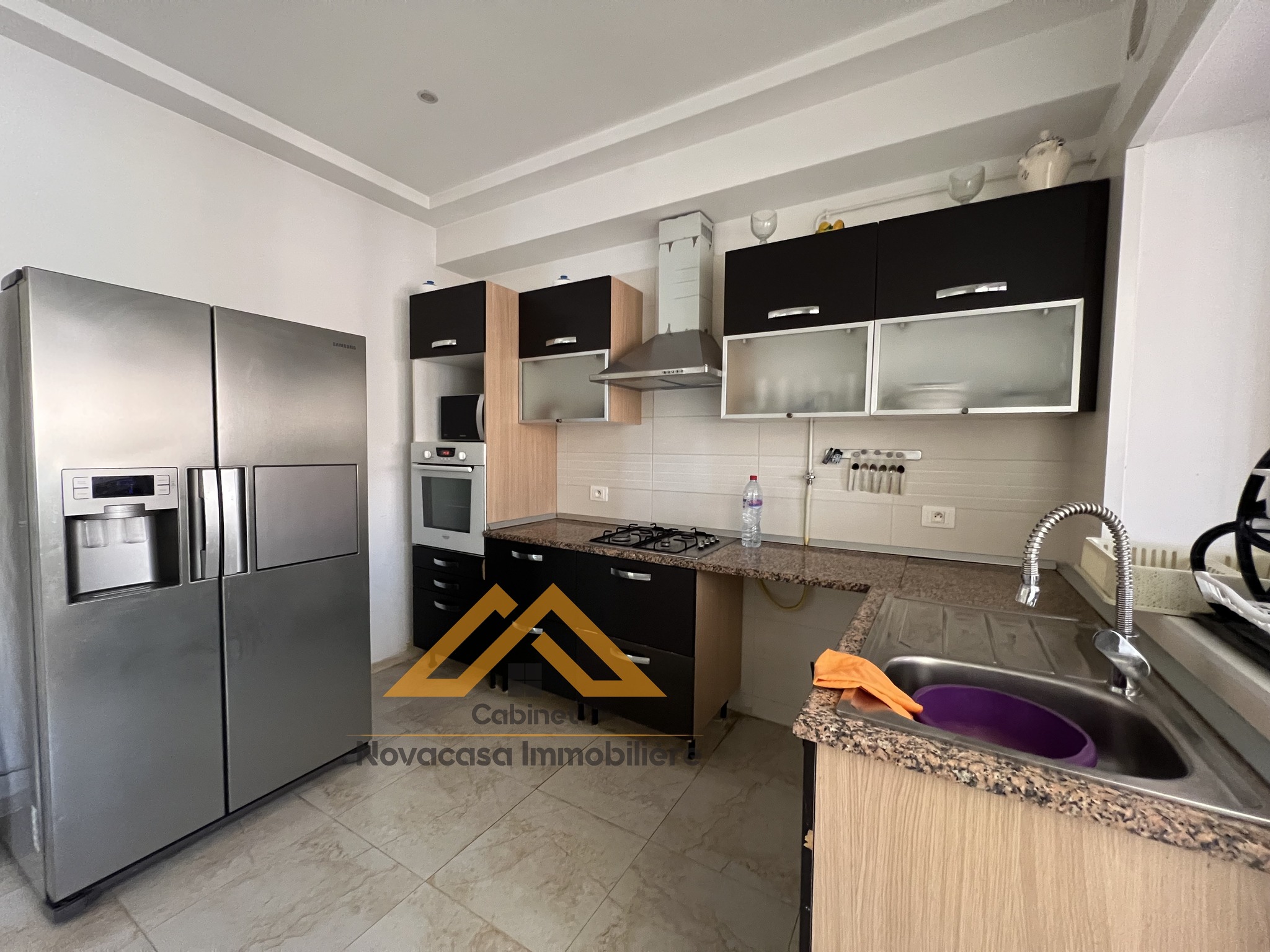 Sousse Jaouhara Sousse Khezama Vente Appart. 4 pices Spacieux appartement s3  khzema