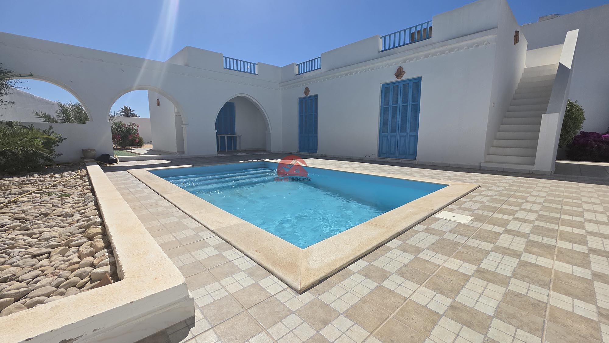 Djerba - Midoun Midoun Vente Maisons Villa avec piscine a midoun djerba zu ref v716