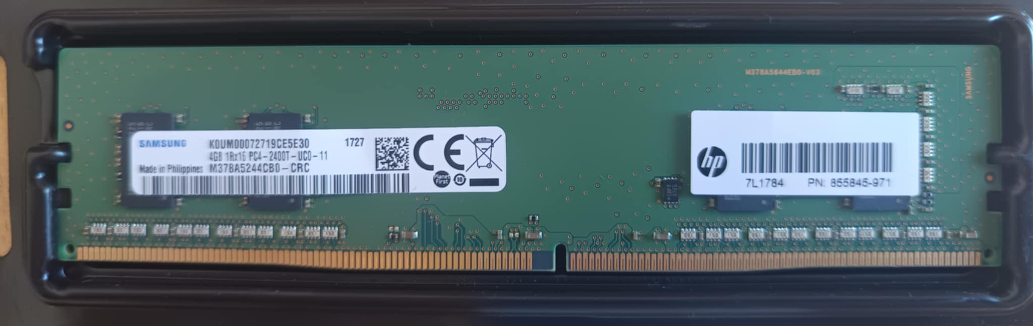 Ezzahra Ezzahra Mmoires Autre Samsung barrettes ram 4gb ddr4 2400mhz