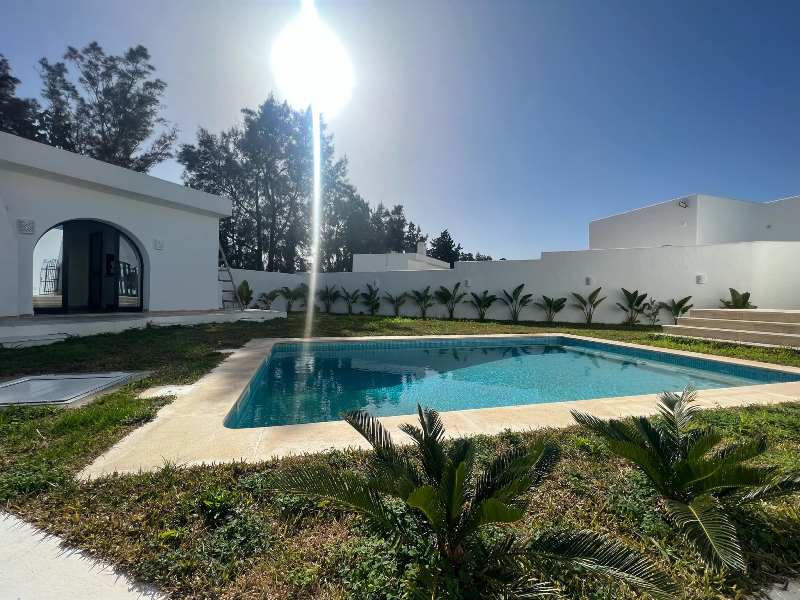 Hammamet Hammamet Vente Maisons V517 villa claire elbessbessia