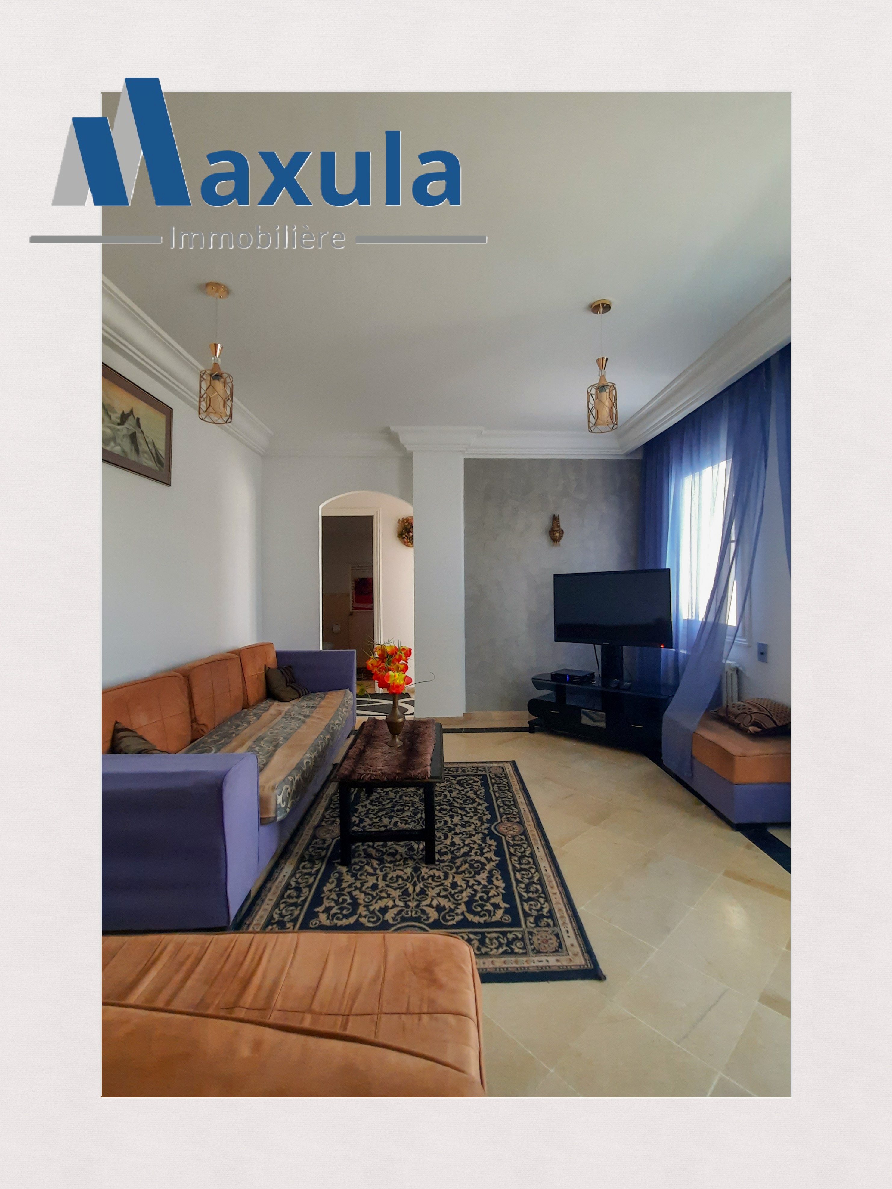 Rades Rades Plage Vente Appart. 4 pices Appartement s3 avec terrasse a rades plage