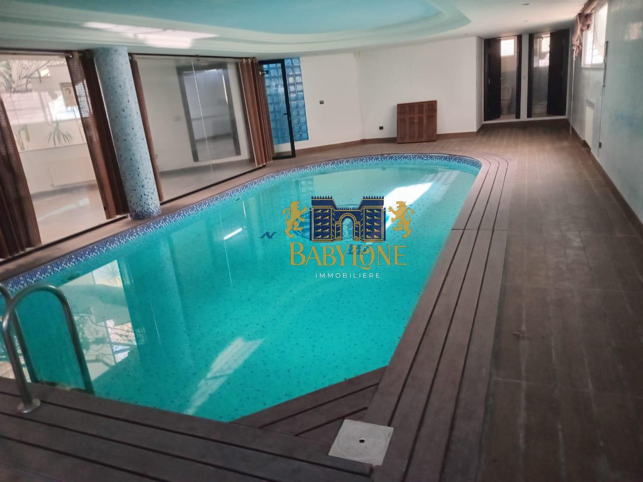 La Marsa Gammart Vente Maisons Villa avec piscine  gammarth