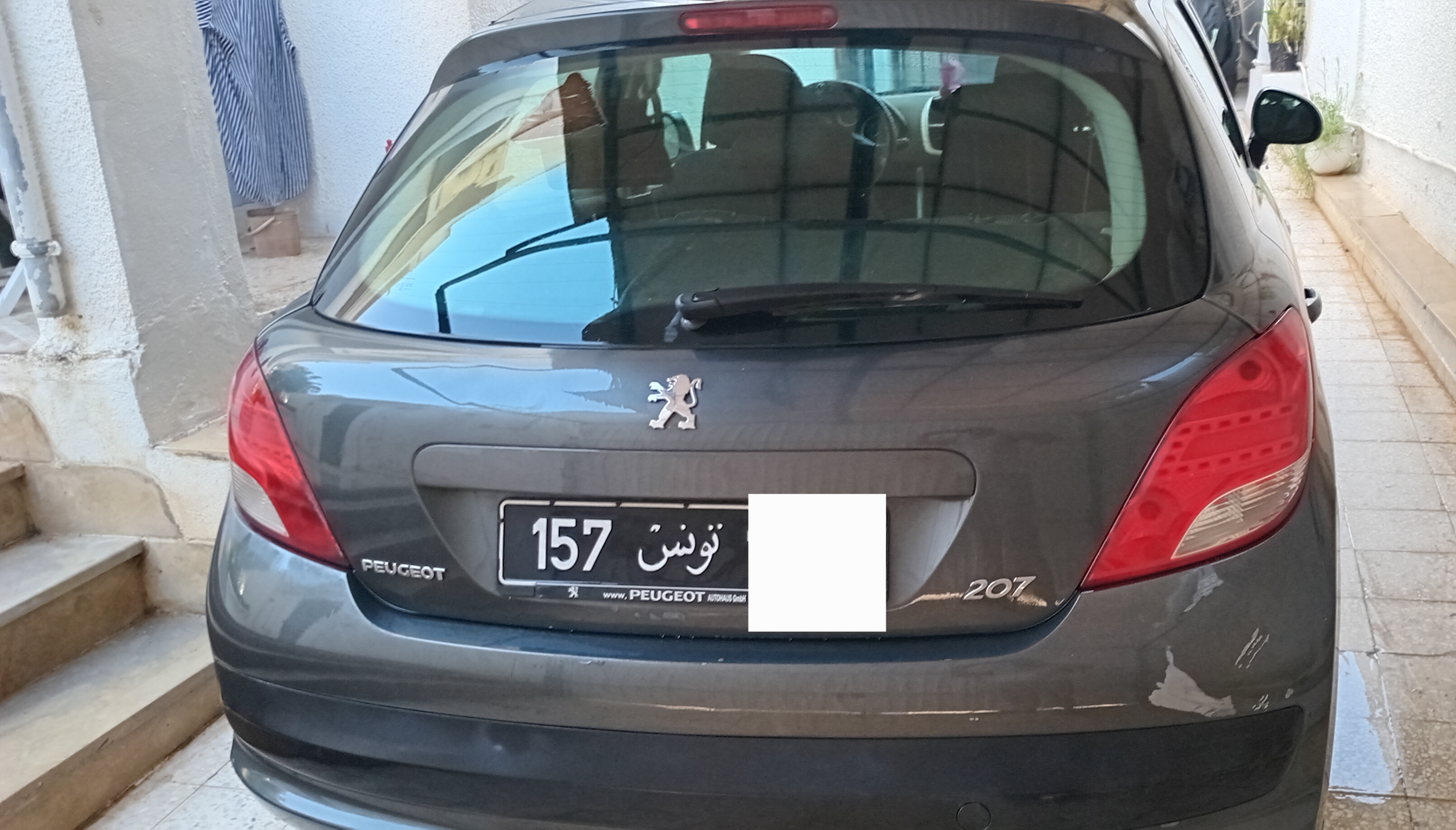 El Menzah El Manar 1 Peugeot 207 Peugeot 207