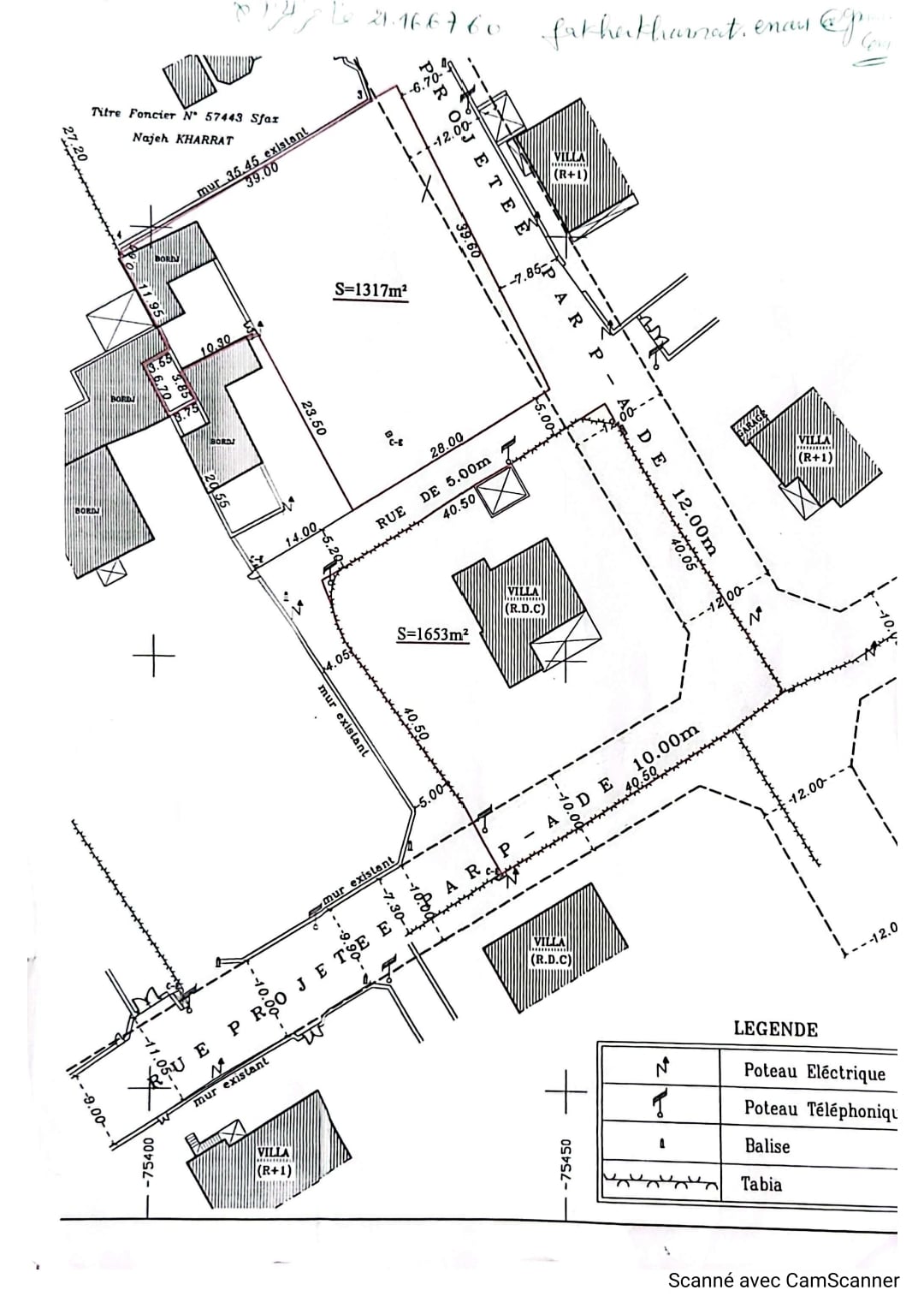 Sfax Est&nbsp;Merkez Chaker&nbsp;Vente&nbsp;Maisons&nbsp;Sfax menzel chaker vnt maison 1135m2