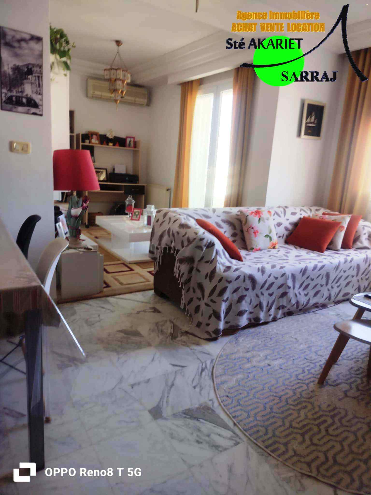 Sousse Jaouhara Sousse Khezama Vente Appart. 3 pices Spacieux appartement s2  khzema est