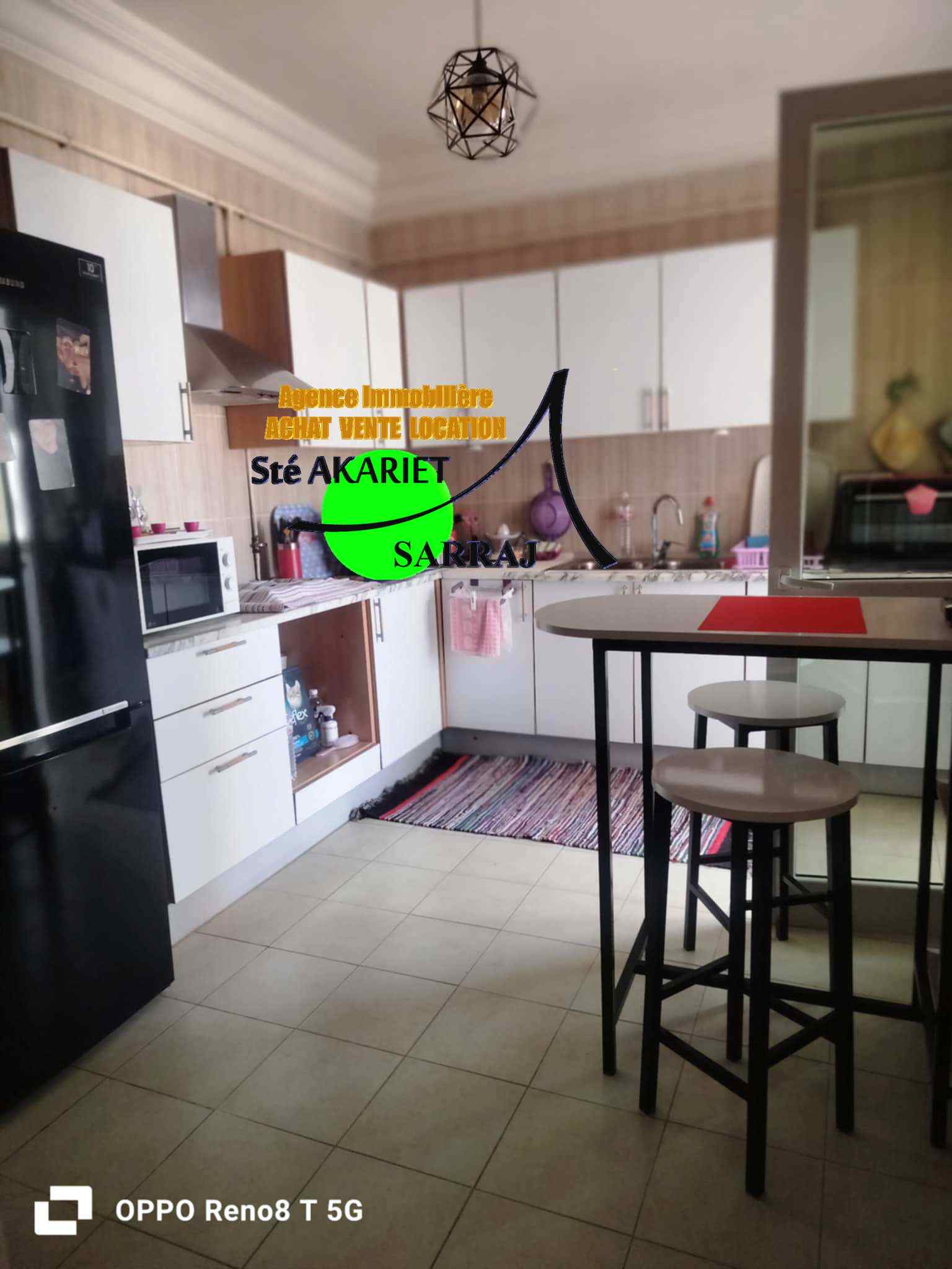 Sousse Jaouhara Sousse Khezama Vente Appart. 3 pices Spacieux appartement s2  khzema est