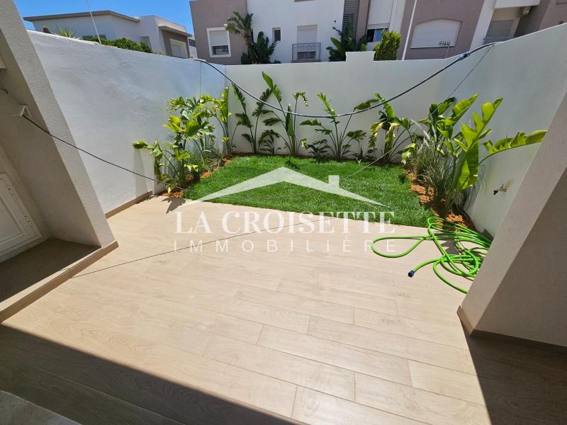 La Soukra La Soukra Vente Appart. 2 pices S1 avec jardin  la soukra zav1888