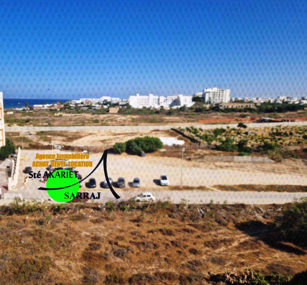 Hammam Sousse Hammam Sousse Vente Appart. 2 pices Coquette studio vue de mer  hammem sousse menchia