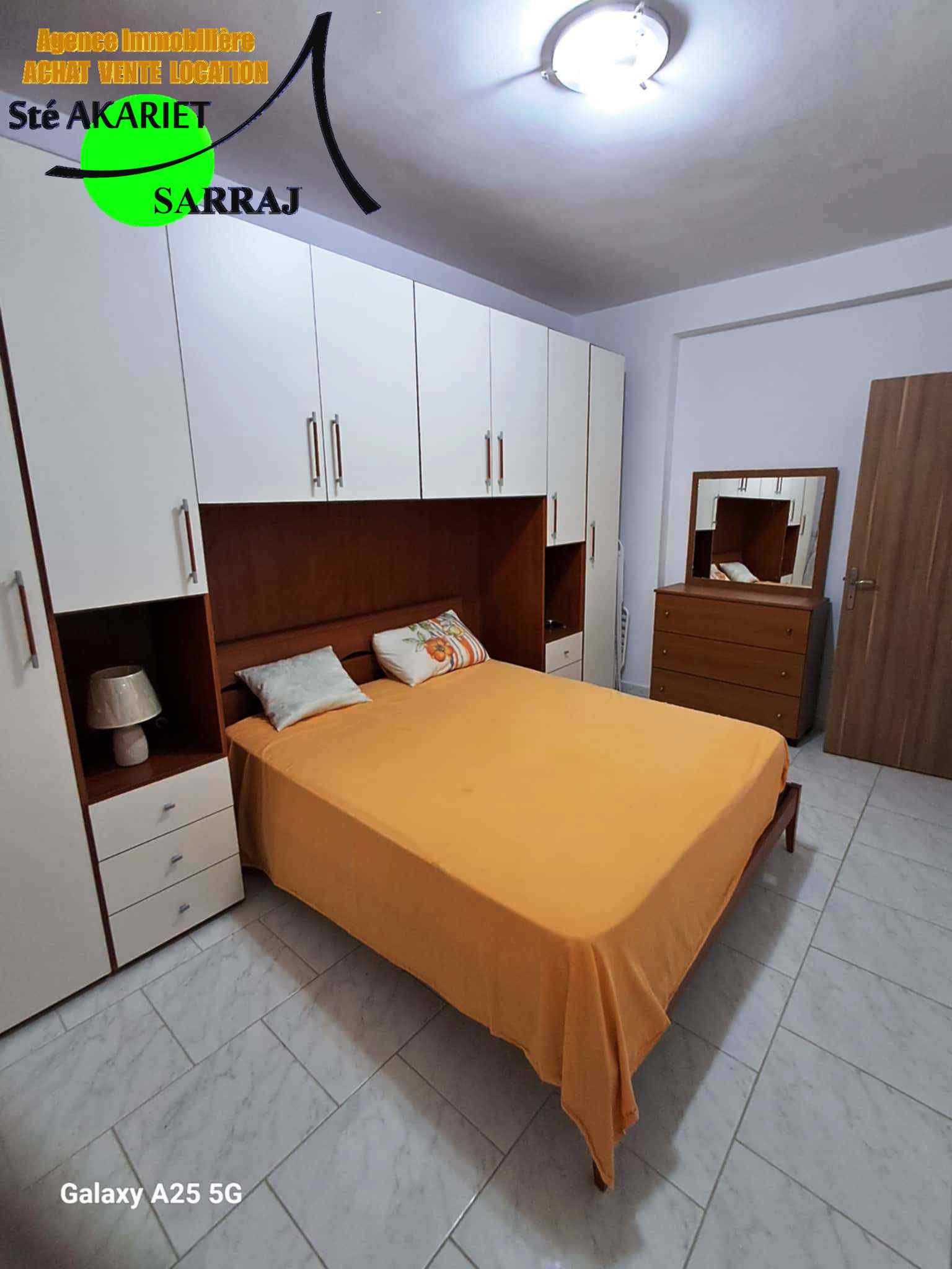 Akouda Chatt Meriem Vente Appart. 3 pices Appartement s2  400mtre de la plage chatt mariem