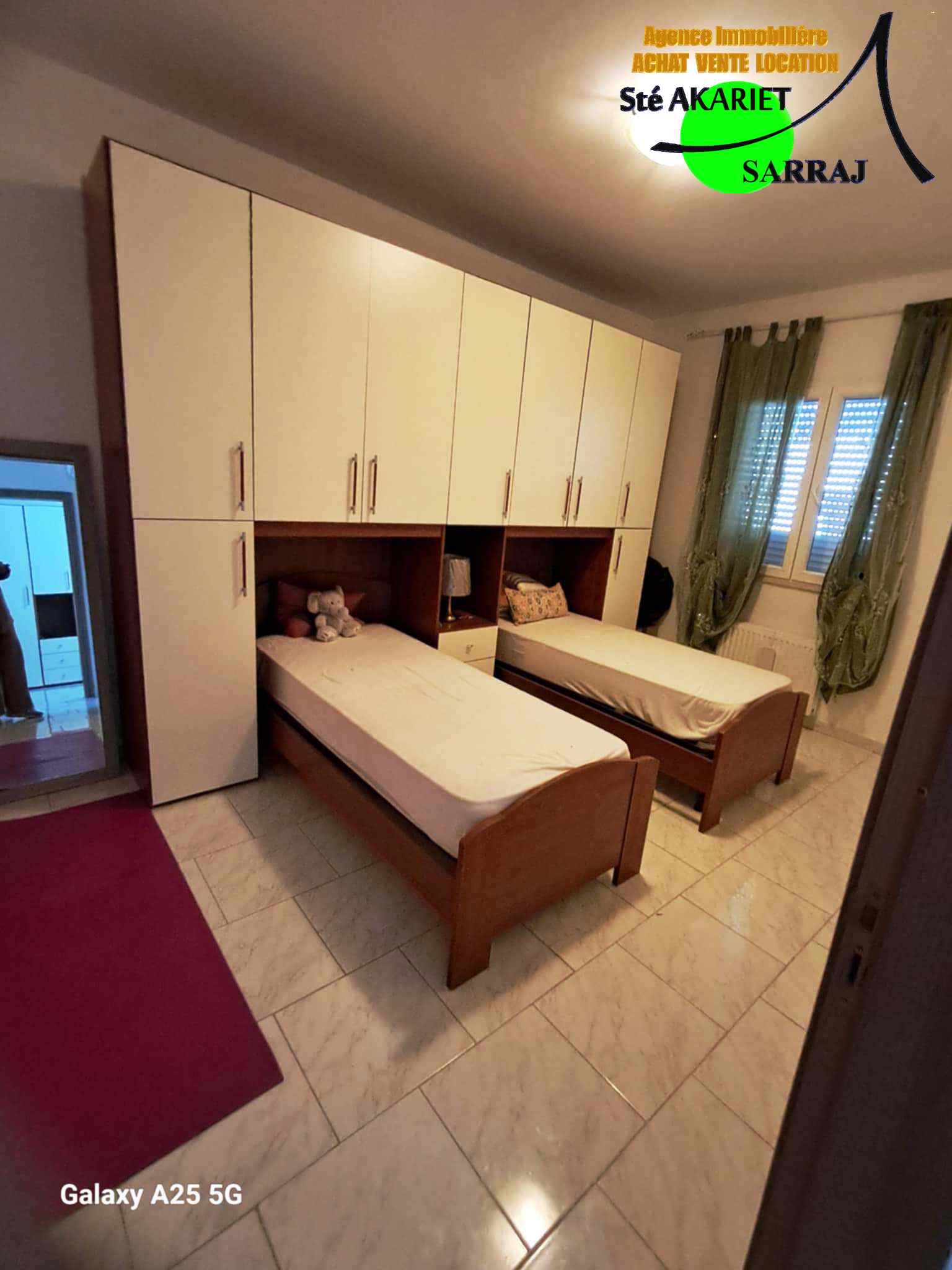 Vente Appart. 3 pices - Tunisie