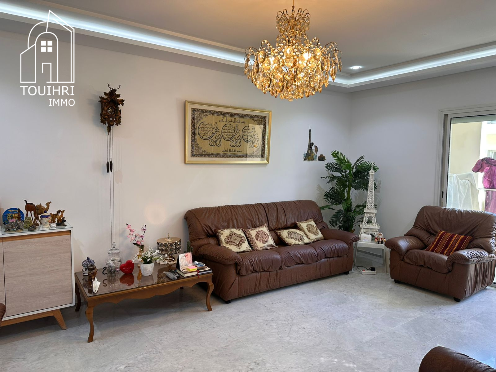 La Soukra Cite De L'Aeroport Vente Appart. 3 pices Un bel appartement s2 au 1ere tage