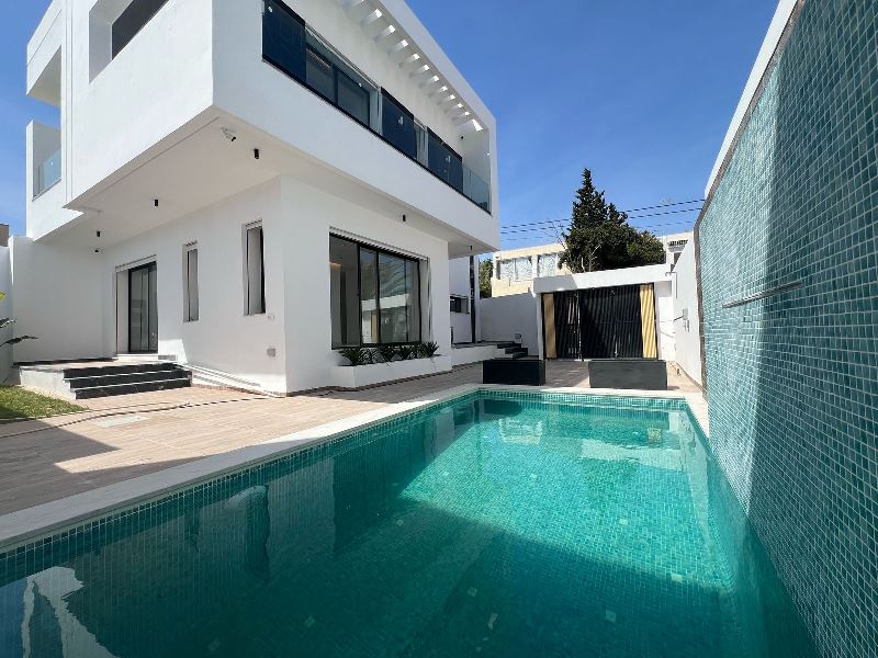 Hammamet Hammamet Vente Maisons V536 villa suisse 2 nord belle villa