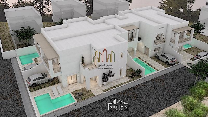 Hammamet Hammamet Vente Appart. 5 pices+ V568 les villas azed villa neuf