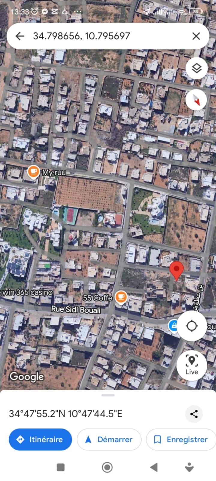 Vente Surfaces - Tunisie