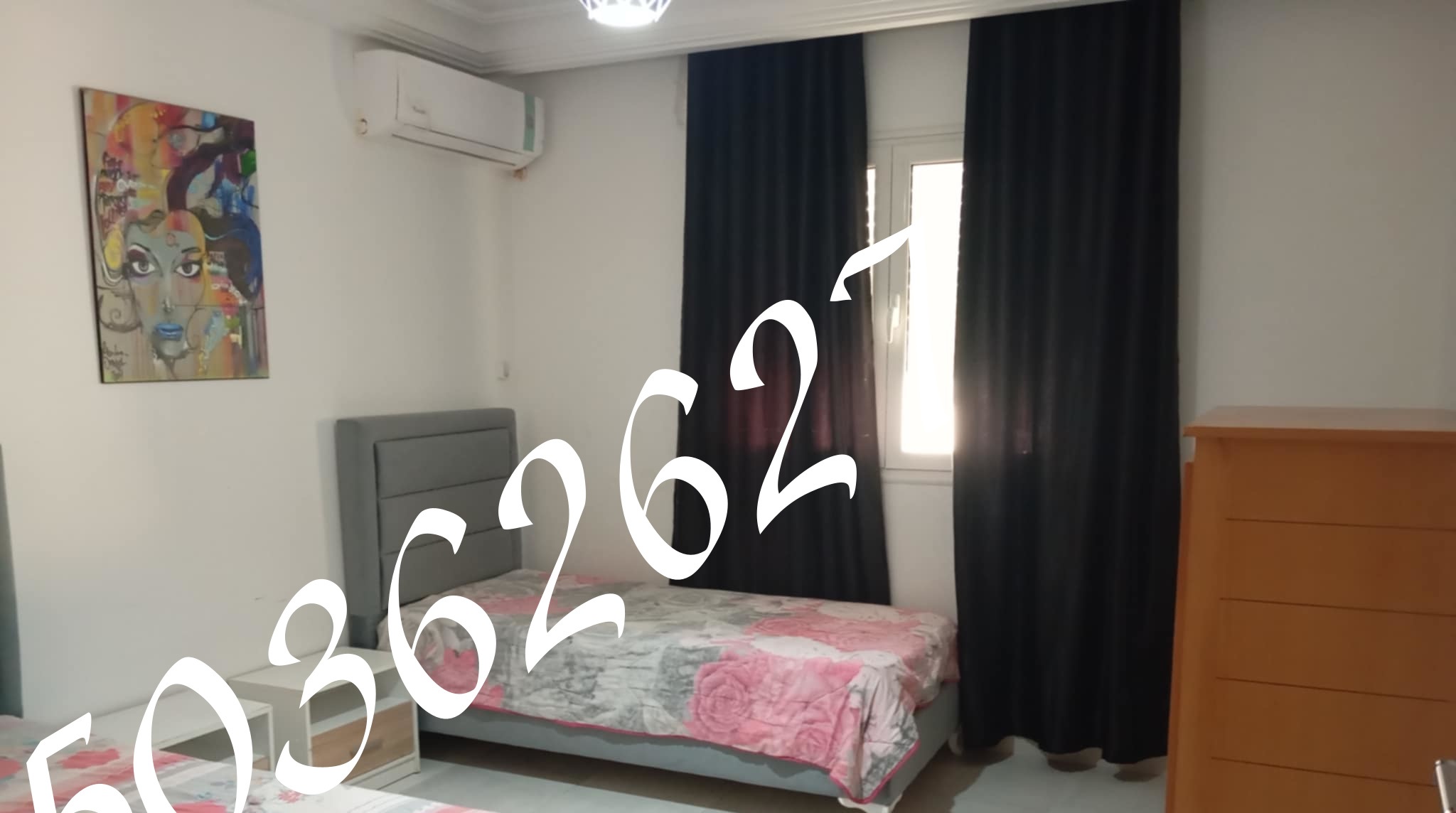 La Marsa El Aouina Vente Appart. 2 pices Appt s plus 2 avec meuble  cit el wahat