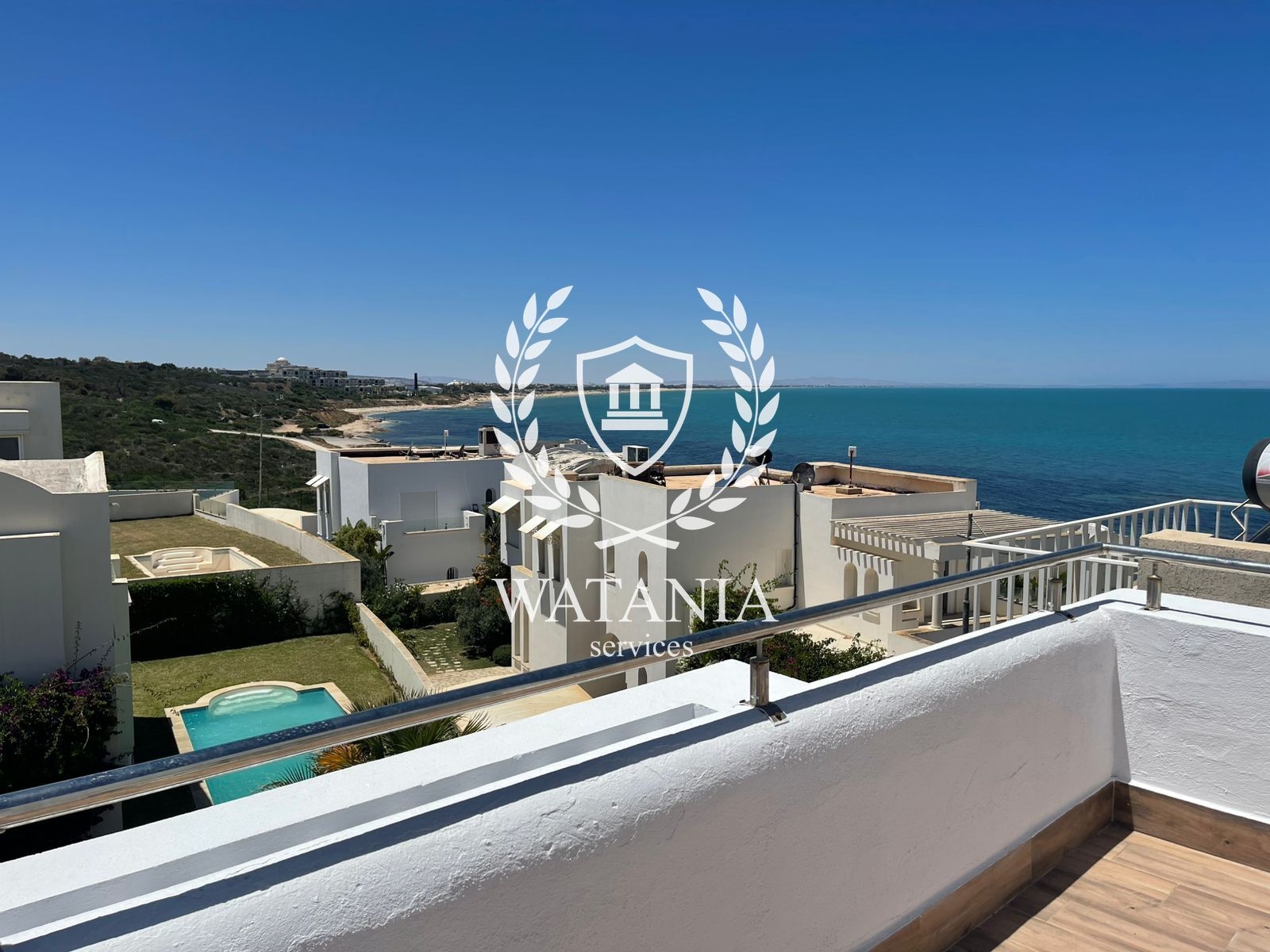 La Marsa&nbsp;Gammart&nbsp;Vente&nbsp;Maisons&nbsp;Villa marina gammaret