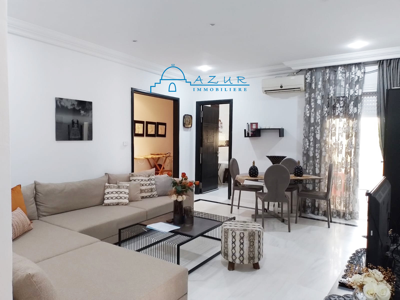 Nabeul Nabeul Vente Appart. 3 pices Appartement s2 au rez de chauss