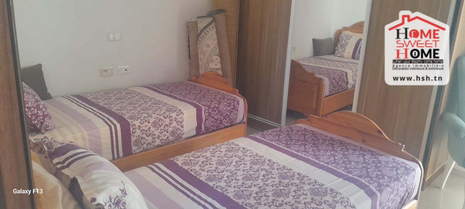 Vente Appart. 3 pièces - Tunisie