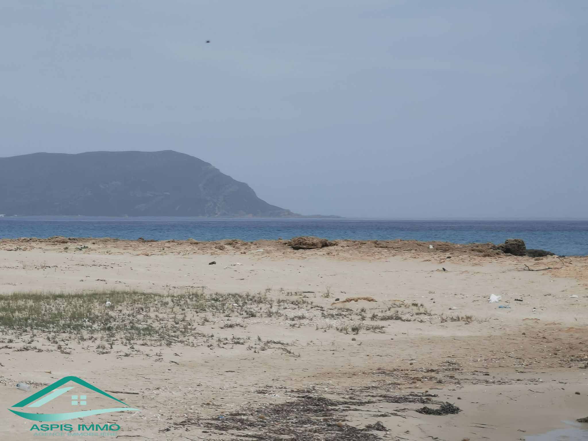 Kelibia Kerkouane Vente Surfaces Vt597 trois lots de terrain  plage kerkouene