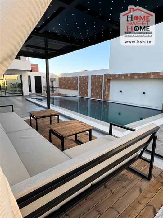 Kelibia Kerkouane Vente Maisons Villa meuble almaris  kerkouane