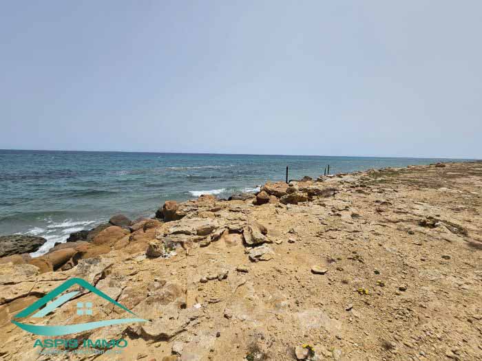 Kelibia Kerkouane Vente Surfaces Vt826 terrain 476 m2  plage kerkouene
