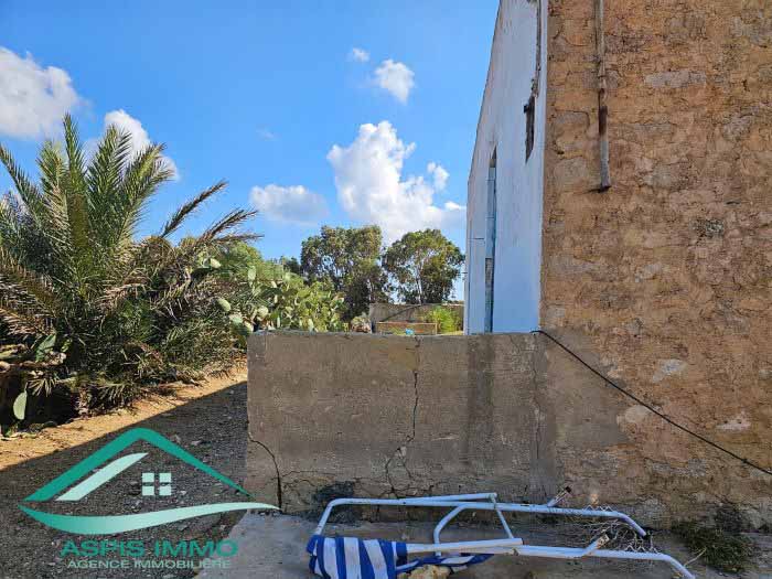 Kelibia Kerkouane Vente Surfaces Vt849 terrain agricole 13500 m2  kerkouene