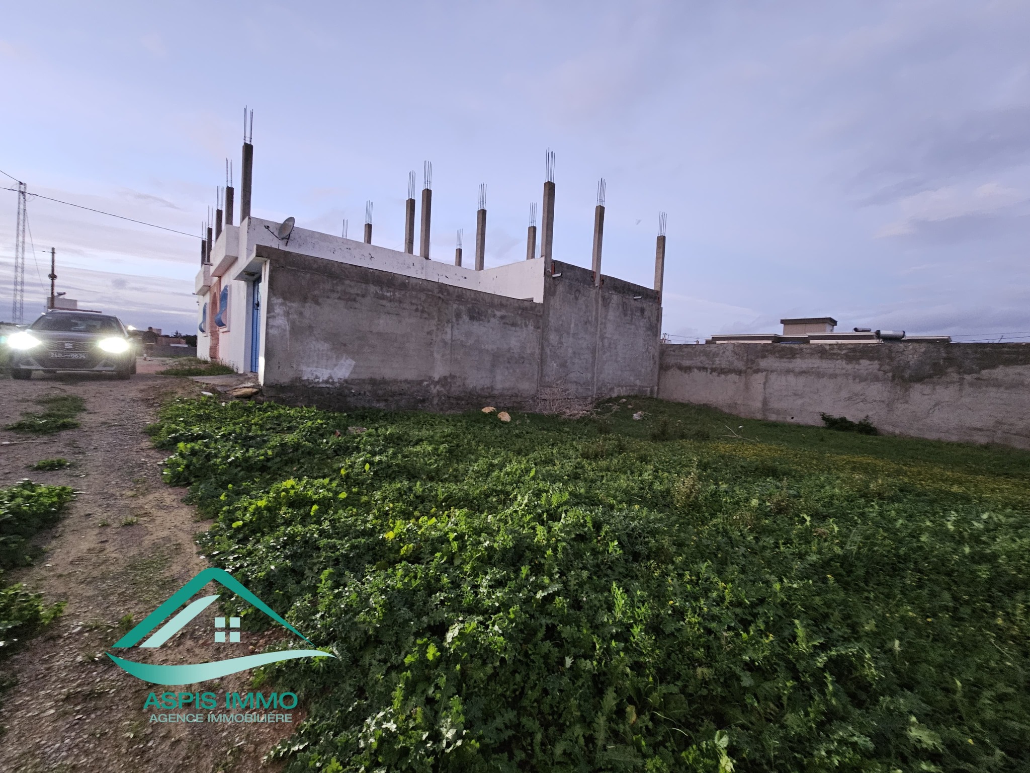 Kelibia Dar Allouche Vente Surfaces Vt968 terrain 200 m2  dar allouch